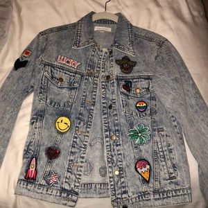 Graphic Jean Jacket